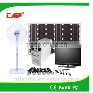 Portable 1000w Solar Panels System With Built in Solar Controller Inverter Battery thumbnail-4