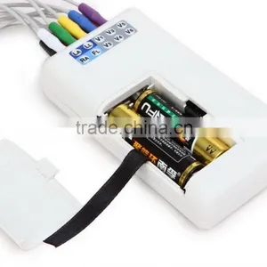 CE Approved 12 Channel 12 Lead Color LCD ECG Holter Monitor 24 Hours CS-12CL thumbnail-3
