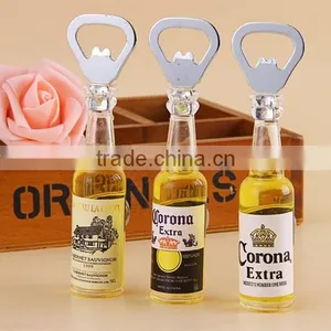 High Quality 3D Artificial Beer Bottle Opener Fridge Magnet for Promotional Gifts thumbnail-4