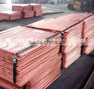 2015Hot on Sale Copper Cathode Electrolytic 99.99 % thumbnail-1