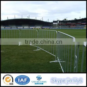 Stable Metal Frame Welded and Galvanized Concert Crowd Control Barrier for Sale thumbnail-2