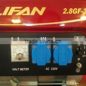 2.5kw Portable Low Oil Gasoline Generator Lifan 2.8GF-3 thumbnail-4