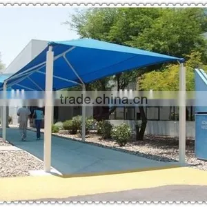 HDPE Green/ Blue Outdoor Sun Shade Sail thumbnail-3