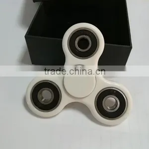 EDC Fidget Toy Hand Decompression Spinner Fidget White Holder With Hybrid Si3n4 Ceramic Bearings With Colorful Sealed Bearings thumbnail-4