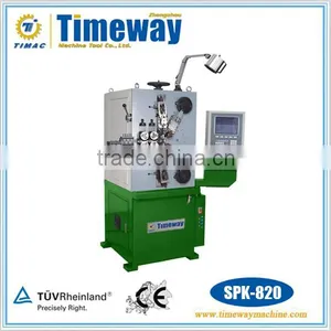 Eight Axes CNC High Efficiency Spring Bending Machine (Wire Bender) thumbnail-1