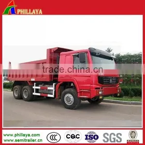 371 HP Sino Howo 6x4 Dump Truck / Dumper for Heavy Duty Transportation thumbnail-1