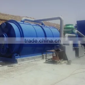 Waste Material Recycling Plant Waste Tire Refining Plant With no Pollution thumbnail-1