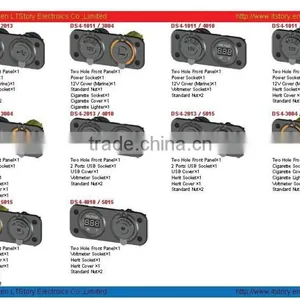 2 Port 5v 2.1a Dual USB Socket for Motorcycle/car/ Marine thumbnail-3