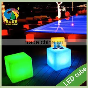 Outdoor Led Rgb Lighting Cube Chair Cube Table thumbnail-1