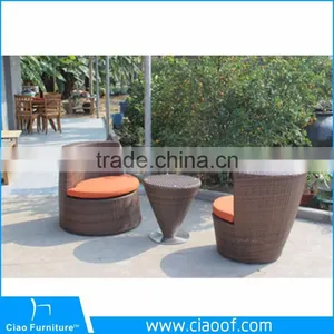 Latest Design Sectional Home Garden Rattan Coffee Table Set thumbnail-2