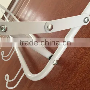 Over the Door 5 Hook Rack - Collapsible Hanger and Rack for Hanging Your Clothes,coat,towel thumbnail-5