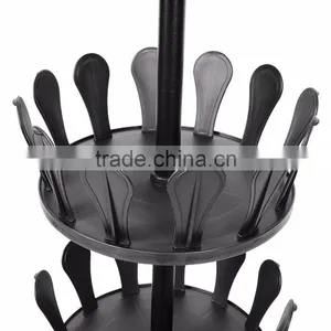 Revolving Shoe Rack With Rotating Storage Rack thumbnail-4