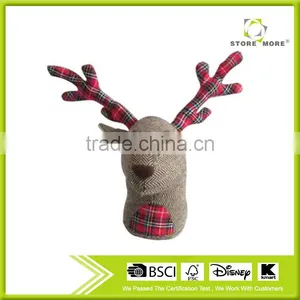 Store More Christmas Deer Animal Polyeater Stone Stuffed Door Stopper thumbnail-1