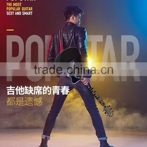 High Quality Smart Guitar For Beginner, Educational Teaching Guitar With Flashlight Mobile APP Game Instrument Fun Guitar thumbnail-3