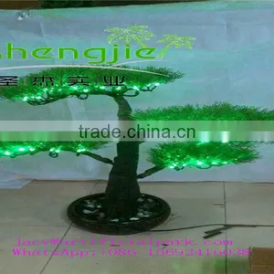 SJLJ0688 Shengjie Hot Sale Decorative Led Tree/ Artificial Pine Tree With Lights thumbnail-1