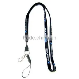 1C Printing Lanyard With Metal Ring and Strap thumbnail-1