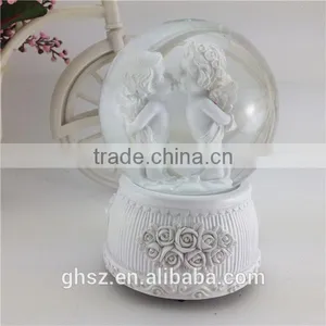 New Products Resin Angel Baby Crystal Ball With Light thumbnail-6