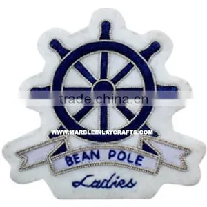 Zari Hand Embroidery Decorative Badges thumbnail-1