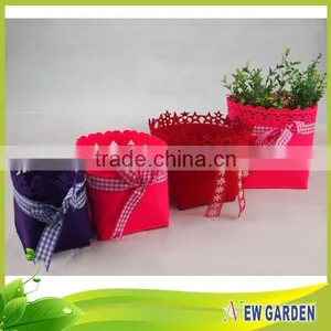 Hand Made Beautiful Fany Artificial Flower Basket Decoration thumbnail-1