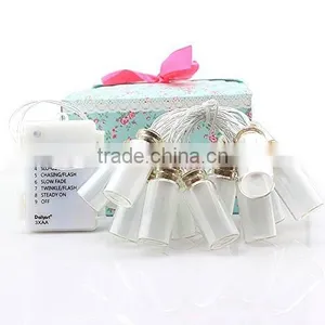 Vintag Glass Jar LED Christmas Fairy Light Chain thumbnail-4