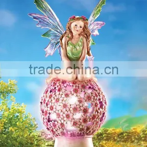 Beautiful Fairy Figurines Wholesale With Solar Light thumbnail-2