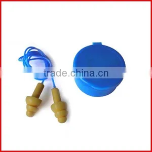 Noiseproof Silicone Ear Plug With Cord and String thumbnail-1