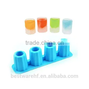 Funny Food Grade 4 Cups Novelty Silicone Ice Molds/silicone Ice Block Moulds thumbnail-1