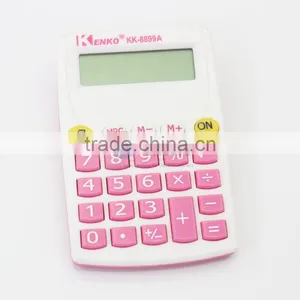 Plastic Pink Calculator for Girl thumbnail-1