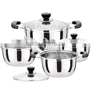 Promotion 6pcs 8pcs 10pcs Set Stainless Steel Cookware thumbnail-6