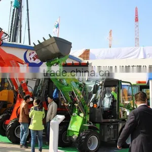 HZM Brand Most Popular Mini Farm ZL08f Wheel Loader Loader thumbnail-5