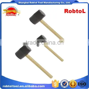 8oz Rubber Hammer Double Face Two Way Mallet Plastic Nylon Head thumbnail-2
