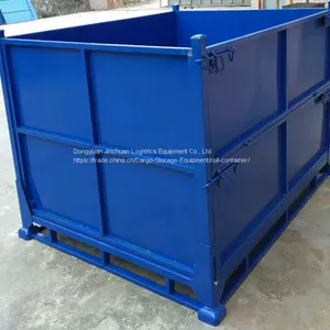 Warehouse Storage Steel Pallet Box Metal With Customized Color thumbnail-1