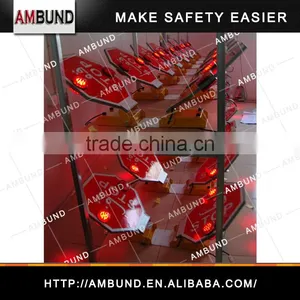 TS-A83-002 Arabic School Bus Stop Arm Sign thumbnail-4
