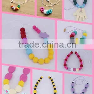 Lottie New Product Silicone Necklace Teether thumbnail-1