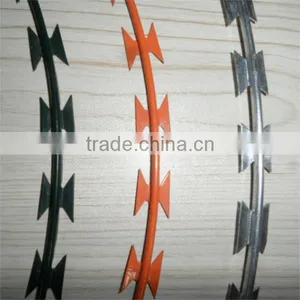 Razor Blade Barbed Wire 450mm Coil Diameter thumbnail-1