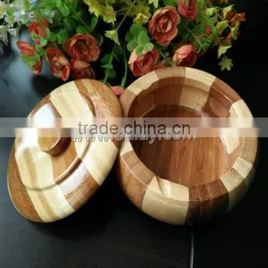 Bamboo Personalized Ashtray for Smoker thumbnail-1