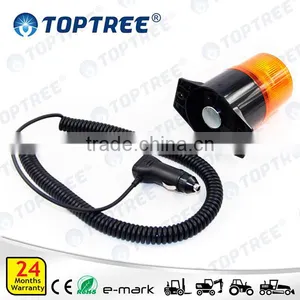 New 12v Waterproof Led Flashing Strobe Light Magnetic Amber Flash Warning Lights thumbnail-1