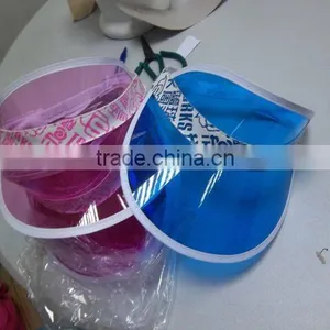 New PVC Sun Visor Cap thumbnail-1