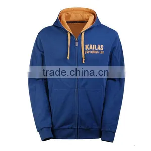 Autumn Polar Fleece Zipper-Up Sweatshirt Sweatjacket With Hood thumbnail-1
