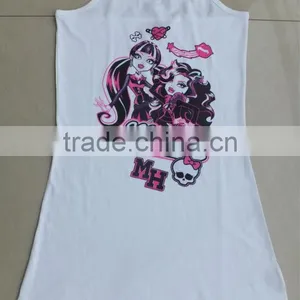 2015 Fashion Girls Sleeping Wear. Girls Cotton Night Dress thumbnail-1