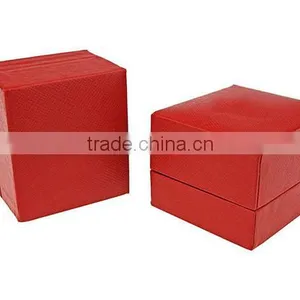 Luxucy Red Custom Logo Jewelry Box Package for Jewelry Pendant Yiwu Factory Supplier Jewelry Boxes Wholesale 2017 Package Box thumbnail-5