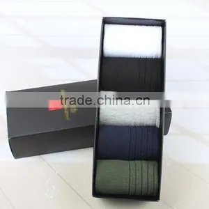 Zm40618b Winter Warm Men Cotton Stocking Man Pure Color Socks thumbnail-1