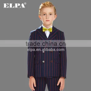 ELPA Kids Casual Suits Three Pieces Vertical Stripped Party Suits for Boys thumbnail-2