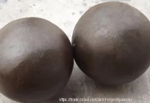 Dia.140mm 60Mn Steel Quality Forged and Rolling Grinding Media Steel Balls thumbnail-2