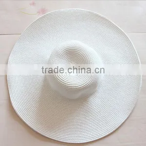 Wholesale Beach Monogrammed Women Summer Floppy Hat thumbnail-2