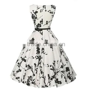 Walson Womens 50's Rockabilly Vintage Style Evening Party Tea Dresses Swing Skaters thumbnail-2