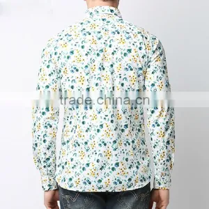 Latest Shirts Pattern for Men Fancy Flower Shirt Men thumbnail-2