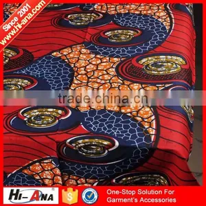 Hi-ana Fabric2 SGS Proved Products Best Selling Hollandais Wax Fabric thumbnail-1