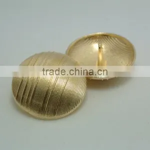 Button Mushroom Buttons Monopoly of High-grade Brushed Metal Buttons Coat Suit Coat Buckles Stud thumbnail-1