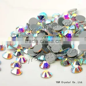Strong Glue Hotfix Rhinestone Flat Back Round Hot Fix Rhinestone thumbnail-4